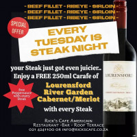 Steak Night - Tuesday at Rick's Cafe