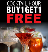 Cocktail Hour - Monday - Friday | 4pm - 5pm