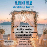 Mamma Mia: The Wedding Invite