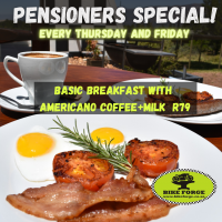 Pensioner's Special at Bike Forge
