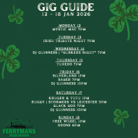 Gig Guide at Ferryman's Tavern