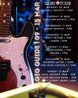 Quay Four Gig Guide