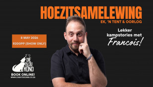 Francois Boyce kuier by Die Blou Hond.