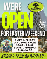 We're Open this Easter Weekend!