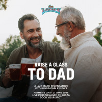 Raise a glass to DAD!