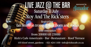 Live Jazz this Saturday at Ricks Cafe