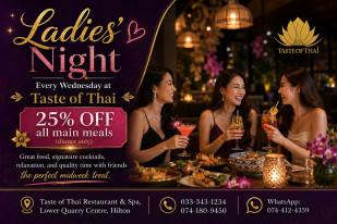 Ladies Night - Wednesdays at Taste of Thai