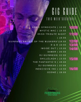 Gig Guide at Ferryman's Tavern