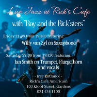 Live Jazz with Roy and Rik'sters!