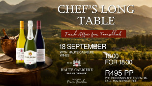 French Affair from Franschhoek with Haute Cabriere Wines