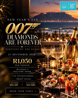The name is Bond… James Bond. 007 - New Year's Eve