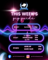 This Week's Schedule at Mitchells Ale House